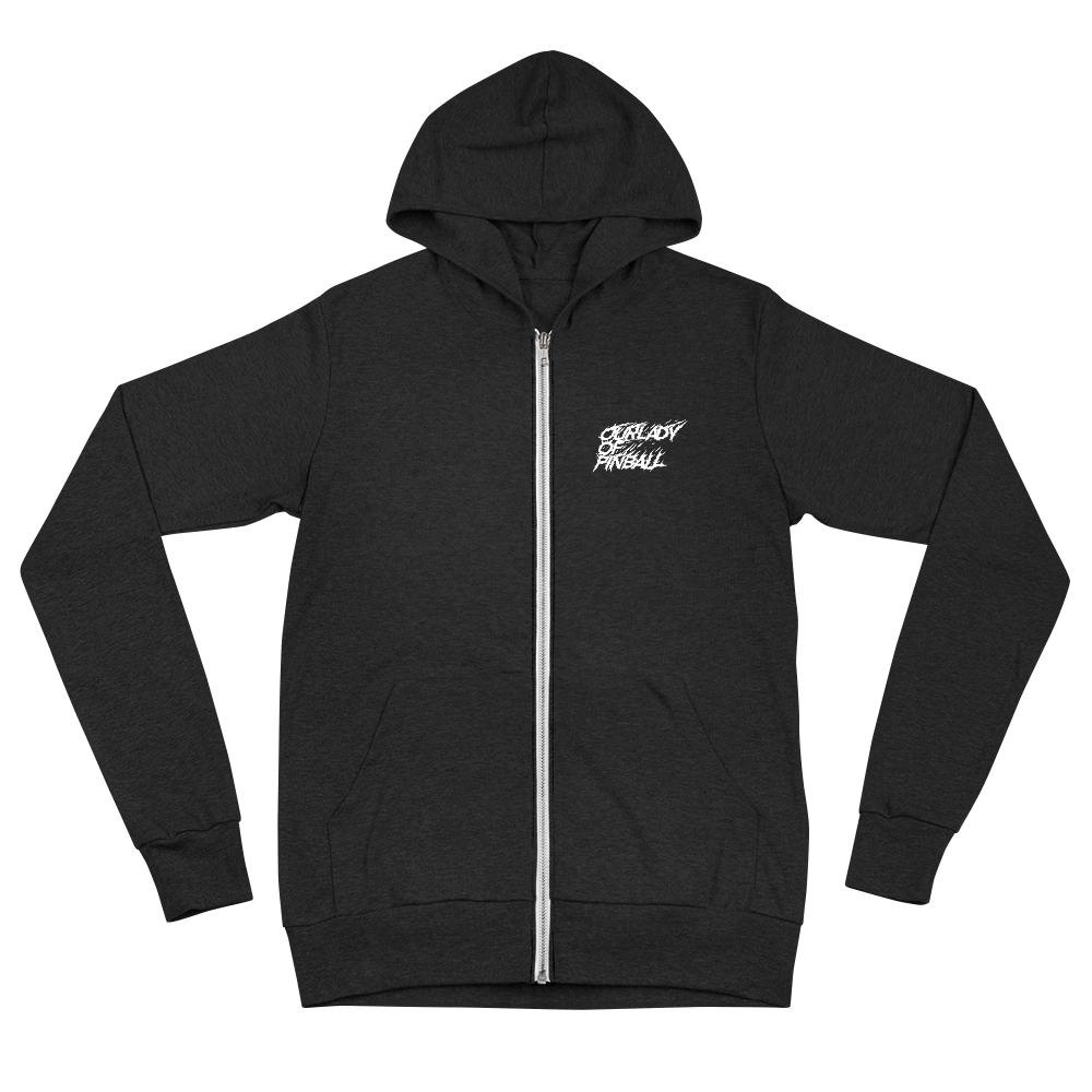 Our Lady of Pinball New - Zip Hoodie