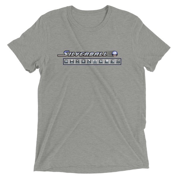 Silverball Chronicles Randy Martinez Designed Logo - Premium Tri-blend T-shirt