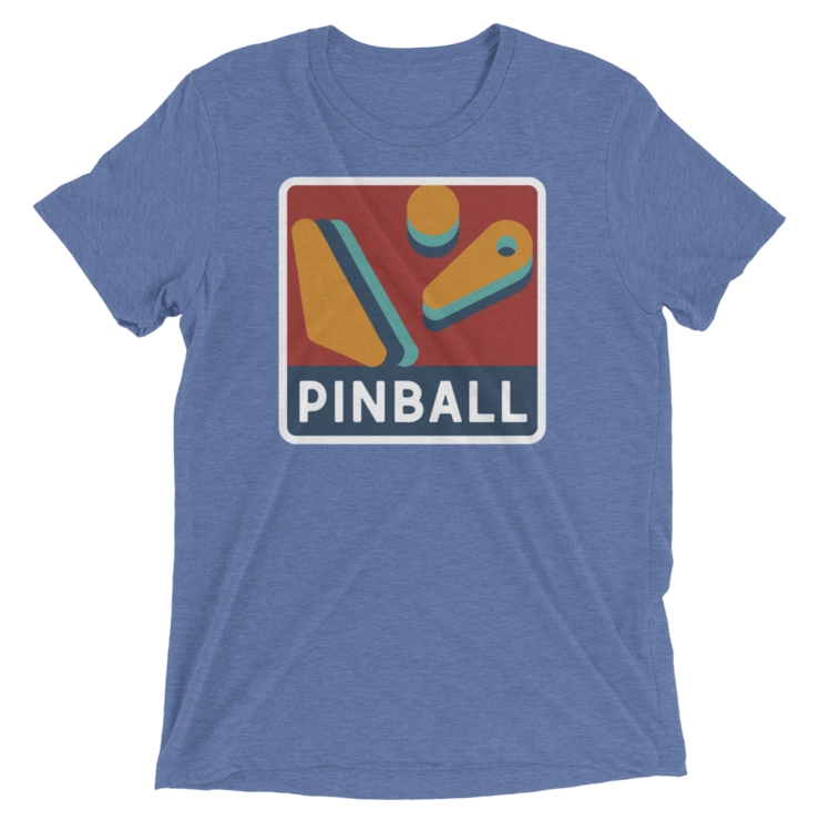 70s Pinball - Premium Tri-blend Shirt