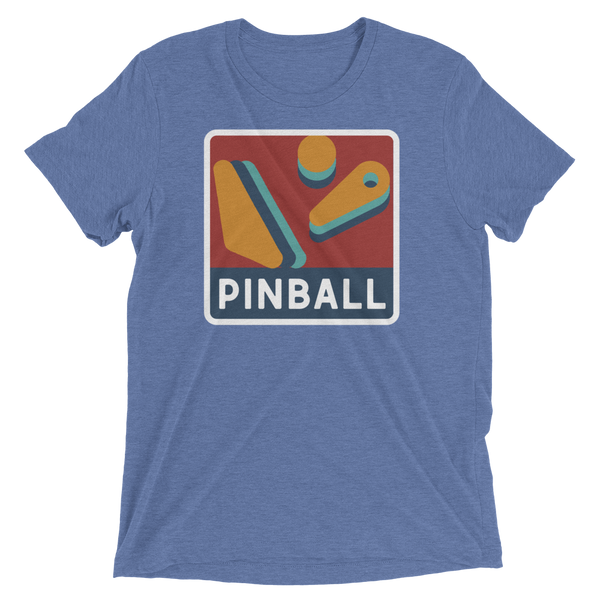 70s Pinball - Premium Tri-blend T-shirt