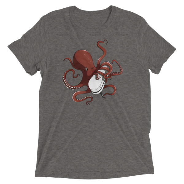 Octopus Flipper - Premium Tri-blend Shirt