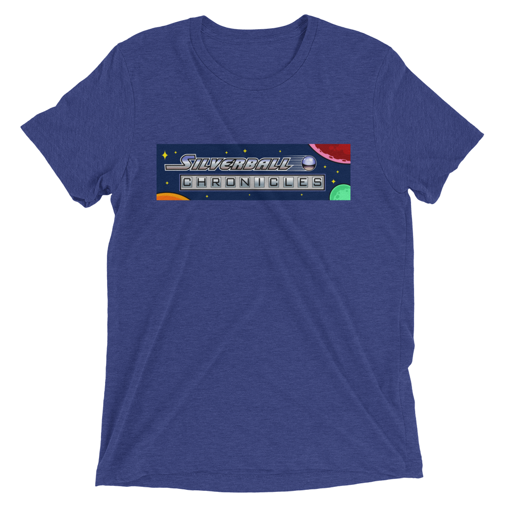 Silverball Chronicles Randy Martinez Designed Full Logo - Premium Tri-blend T-shirt