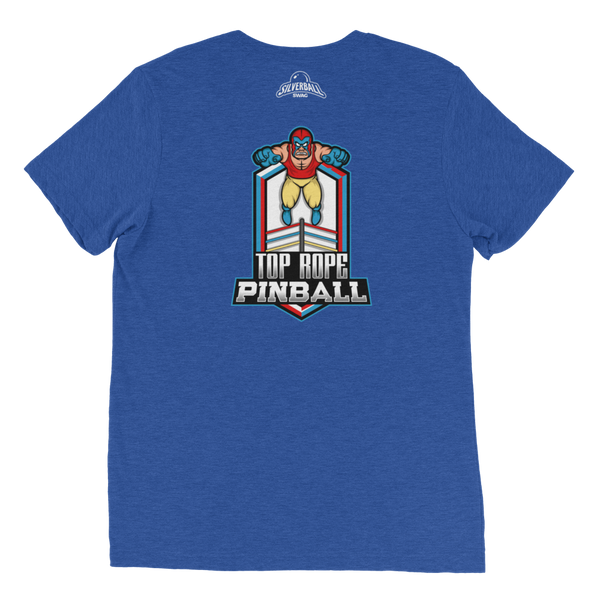 Top Rope Pinball Back Logo - Premium T-shirt