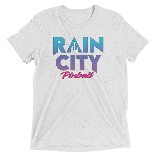 Rain City Pinball - Premium Tri-blend T-shirt